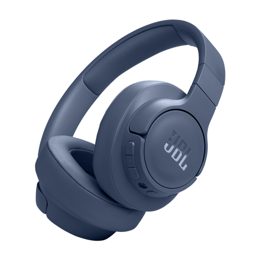 JBL Tune 770NC - Blue - Adaptive Noise Cancelling Wireless Over-Ear Headphones - Hero